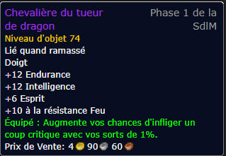 Chevalière du tueur de dragon